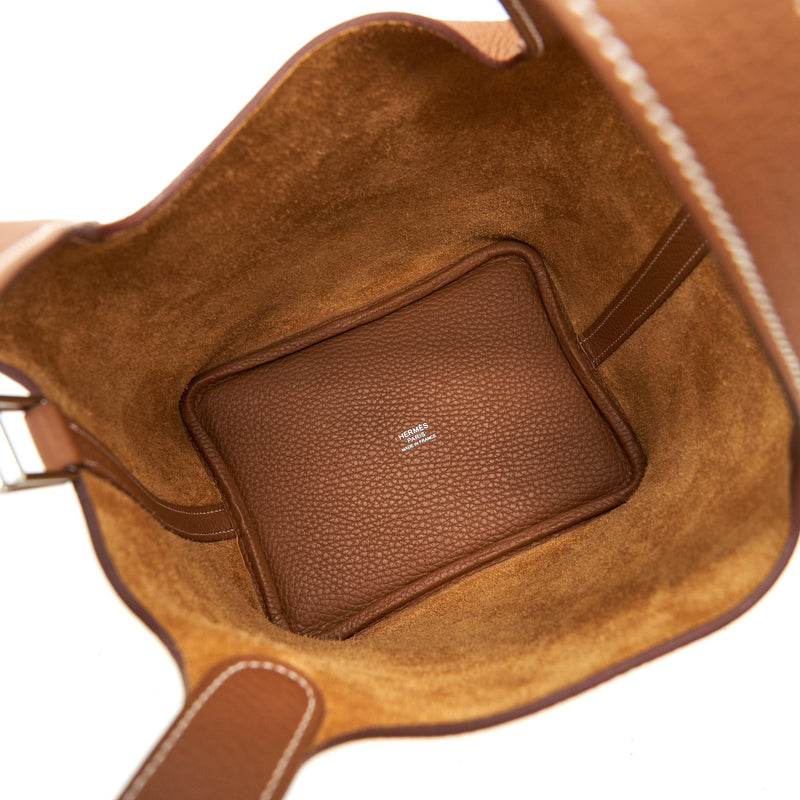 Hermes Picotin 18 Lock Bag Gold SHW Stamp Z