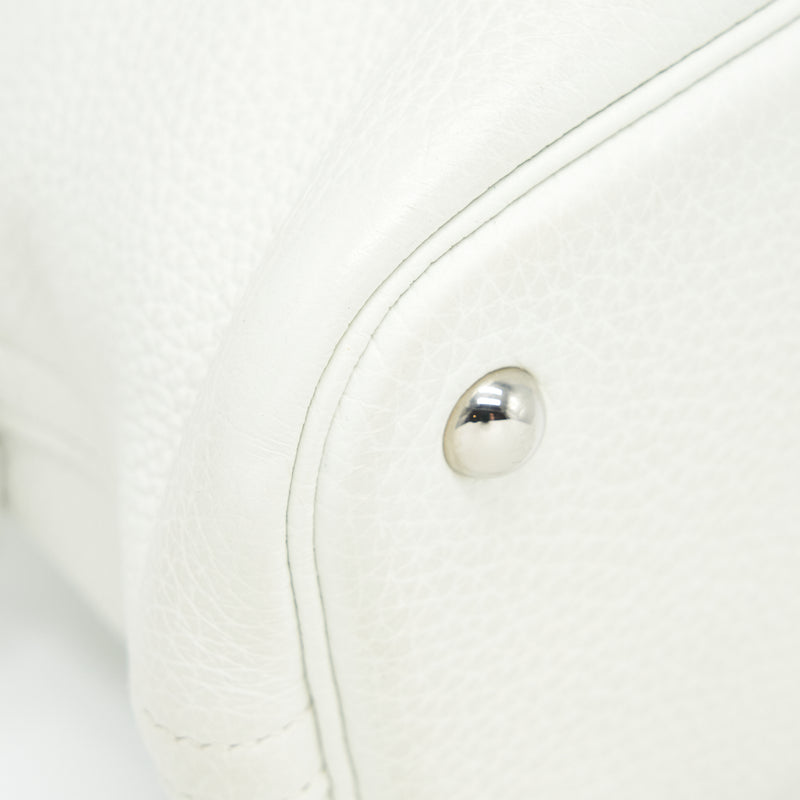 Hermes Bolide 31 Clemence 01 Blanc SHW Stamp Square P