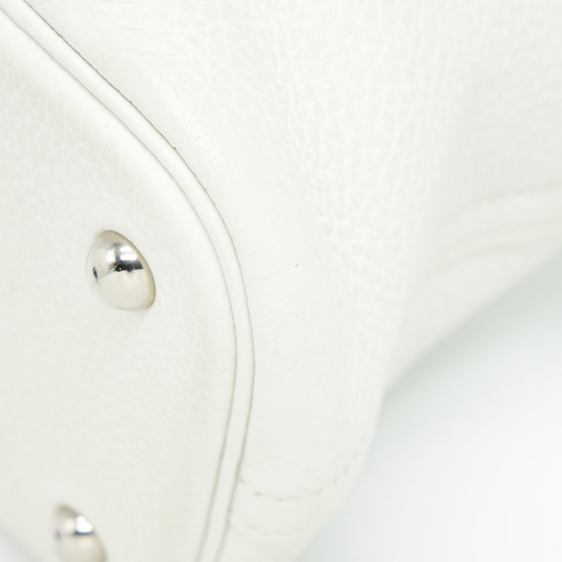 Hermes Bolide 31 Clemence 01 Blanc SHW Stamp Square P