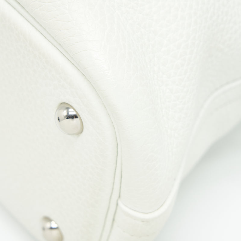 Hermes Bolide 31 Clemence 01 Blanc SHW Stamp Square P