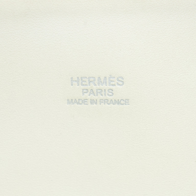 Hermes Bolide 31 Clemence 01 Blanc SHW Stamp Square P