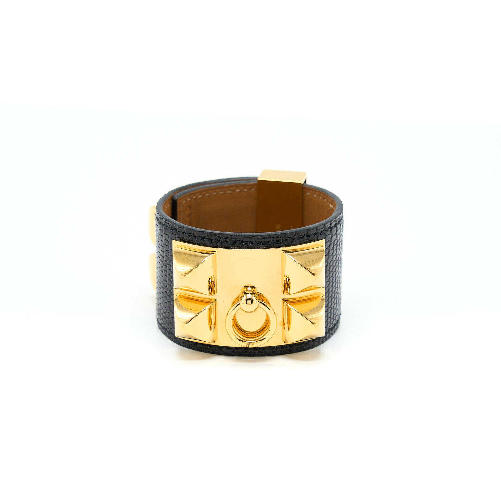 Hermès Silver Collier De Chien Bracelet - Size T4