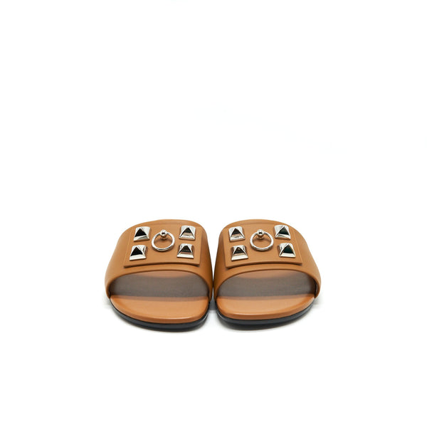Hermes Size36.5 Dune Sandal Gold with SHW