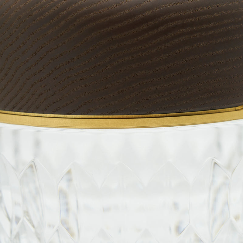 Hermes × Saint Louis Folia Portalbe Lamp Dark Ash