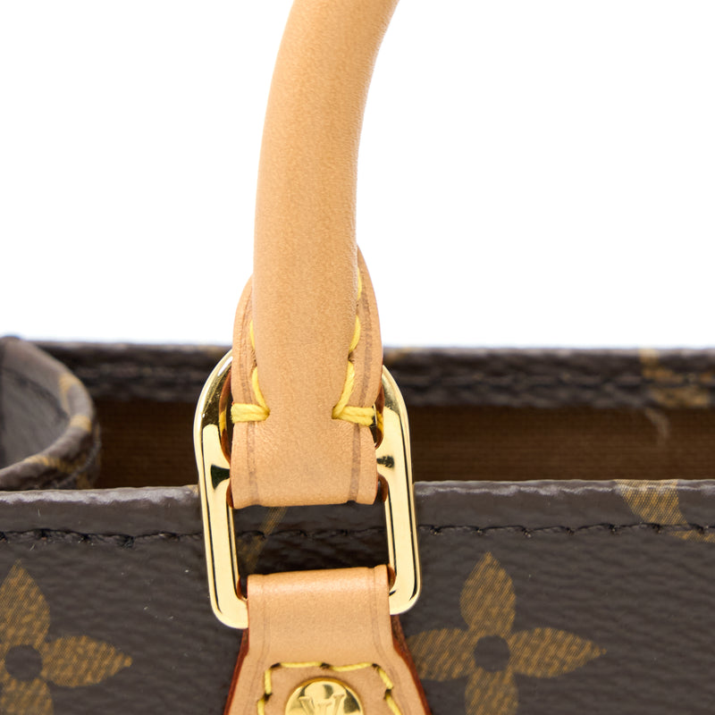Louis Vuitton Petit Sac Plat Monogram Canvas GHW