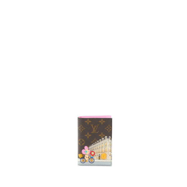 Louis Vuitton Vivienne Holidays Passport Cover Monogram Canvas (New Version)