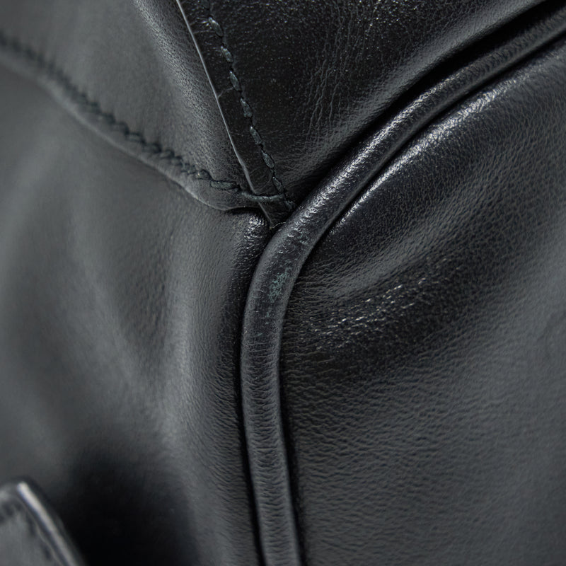 Prada Zainetto Backpack Soft Calfskin Black SHW