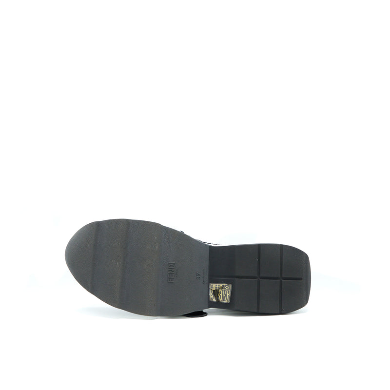 Fendi Size 37 Fabric Black Sneaker