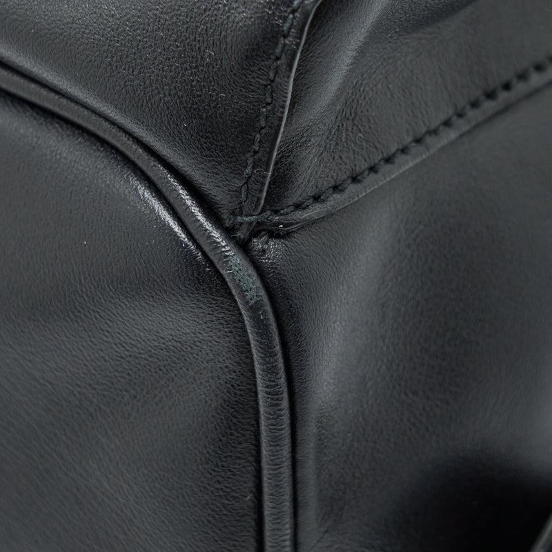 Prada Zainetto Backpack Soft Calfskin Black SHW