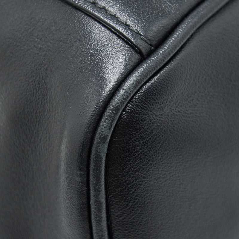 Prada Zainetto Backpack Soft Calfskin Black SHW