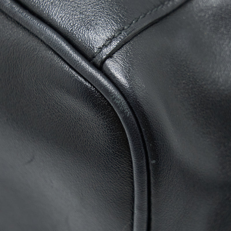 Prada Zainetto Backpack Soft Calfskin Black SHW