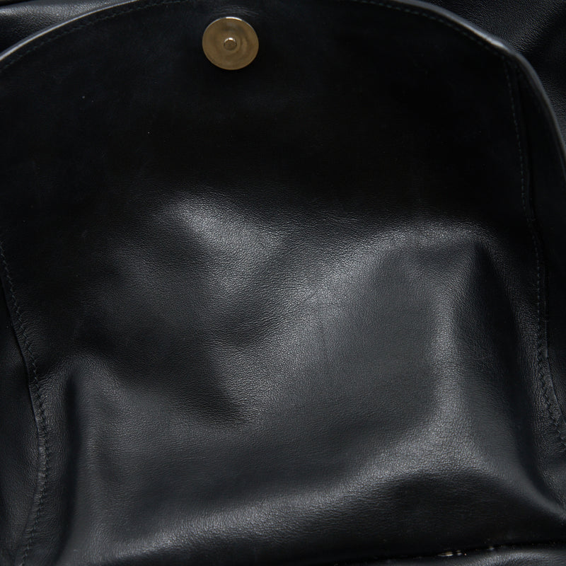 Prada Zainetto Backpack Soft Calfskin Black SHW