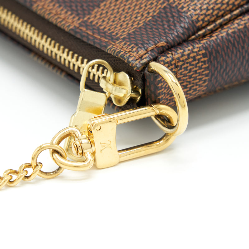 Louis Vuitton Mini Pochette Damier Ebene GHW