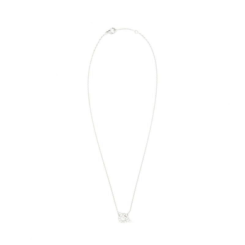 Hermes Finesse Pendant White Gold With Diamonds