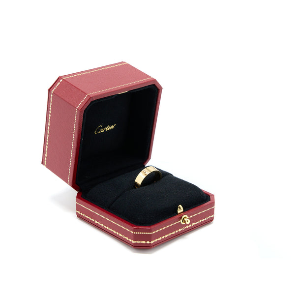 Cartier Size 55 Love Ring Yellow Gold