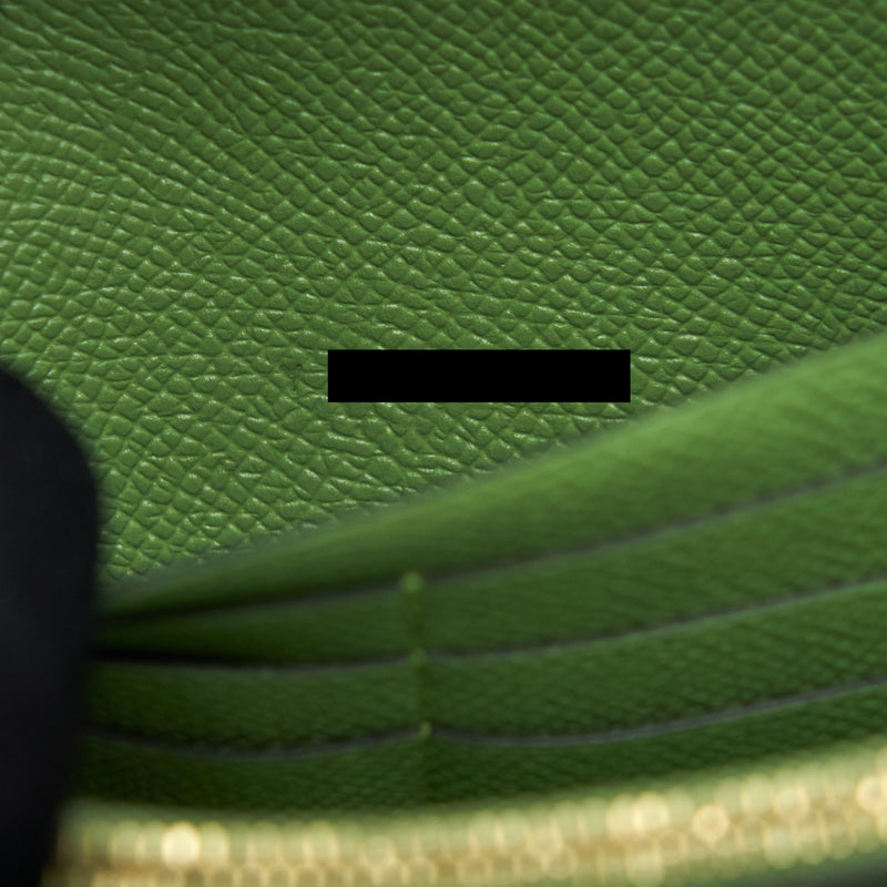 Hermes Constance To Go Epsom Vert Criquet GHW Stamp Y