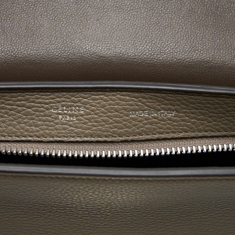 Celine Trapeze Bag Calfskin Grey SHW