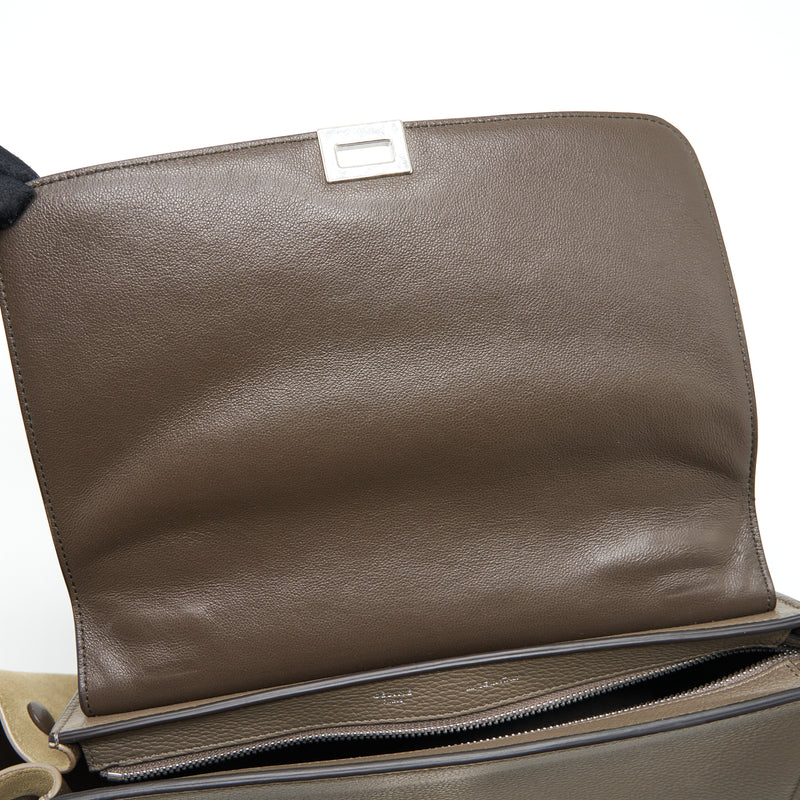 Celine Trapeze Bag Calfskin Grey SHW