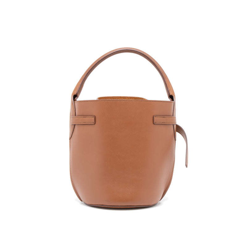 Celine Nano Bucket Bag Brown SHW