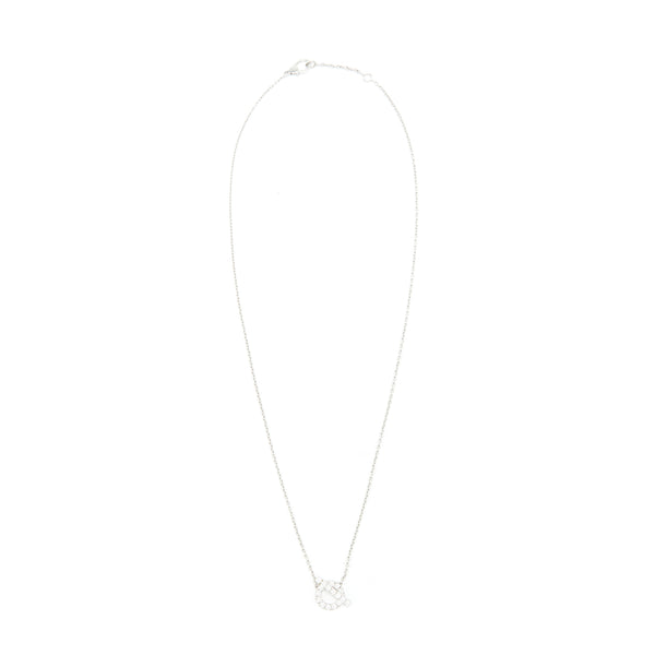 Hermes Finesse Necklace White Gold With Diamonds