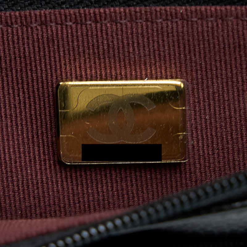 Chanel Classic Wallet On Chain Caviar Black GHW (Microchip)