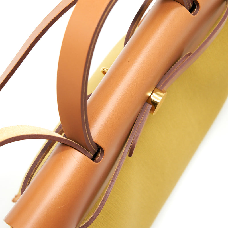 Hermes Herbag 31 Ginger / Nature GHW Stamp Z