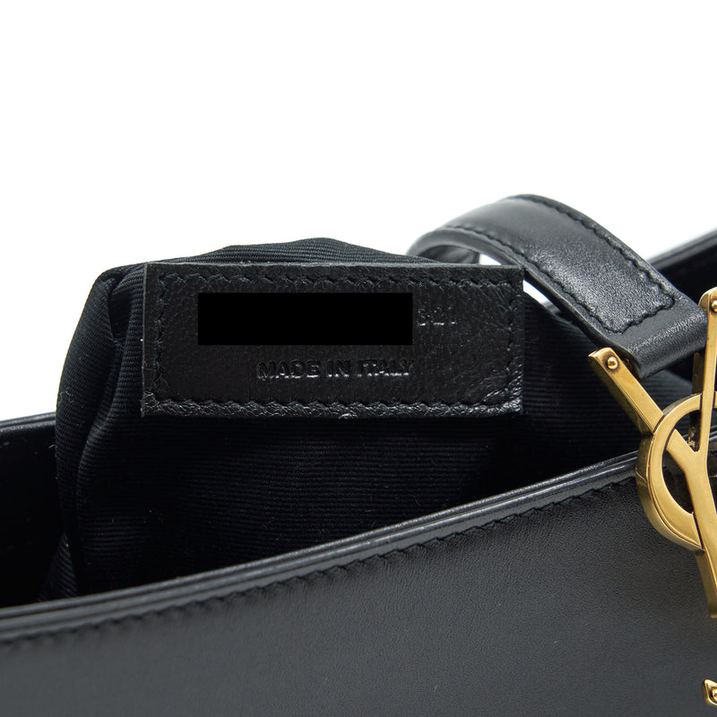 Saint Laurent/YSL Le5 A7 Hobo Bag Smooth Calfskin Black GHW