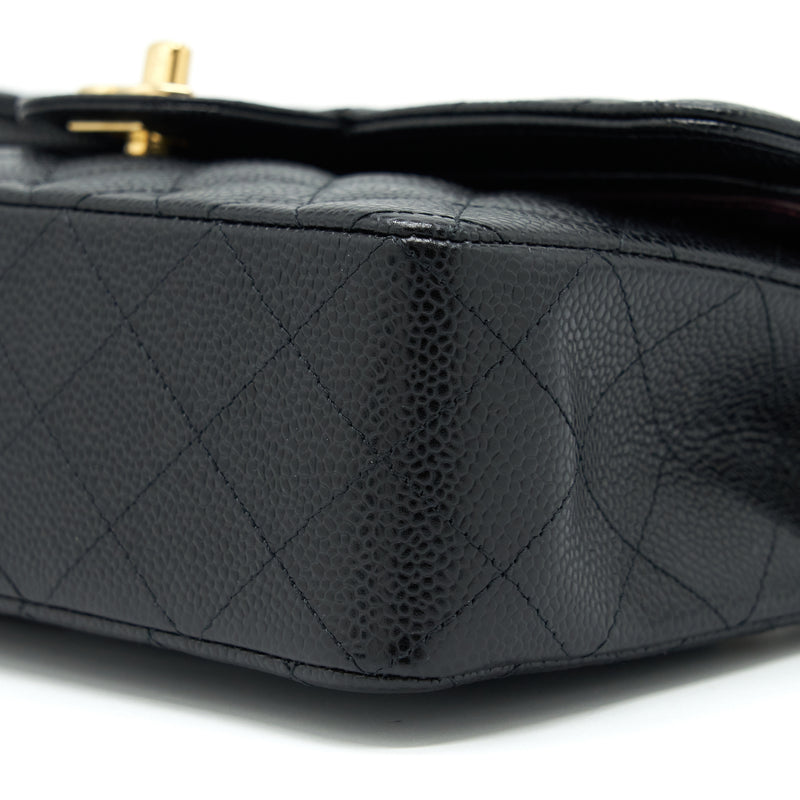 Chanel Small Classic Double Flap Caviar Black GHW