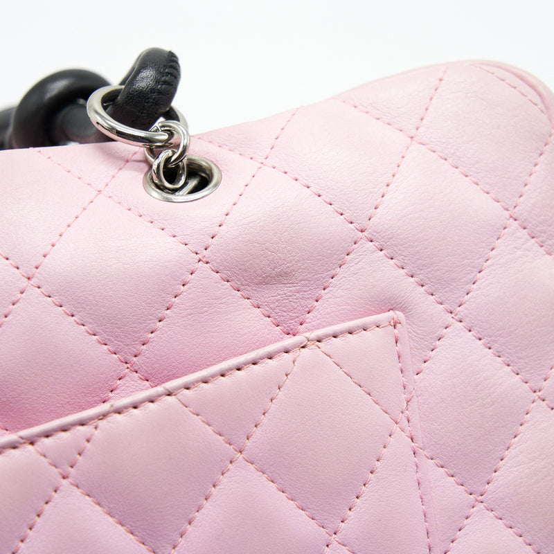 Chanel Cambon aligned Large Reporter Bag in Pink