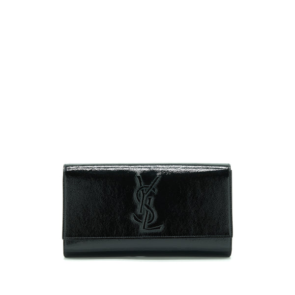 Saint Laurent / YSL Clutch Patent Black