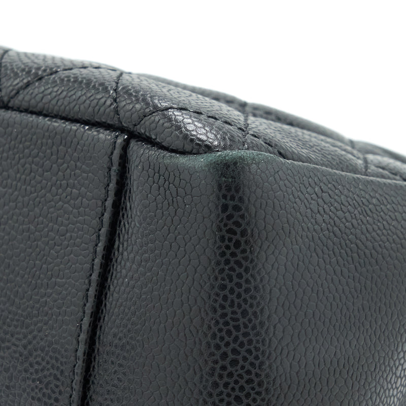 Chanel Grand Shopping Tote Caviar Black GHW