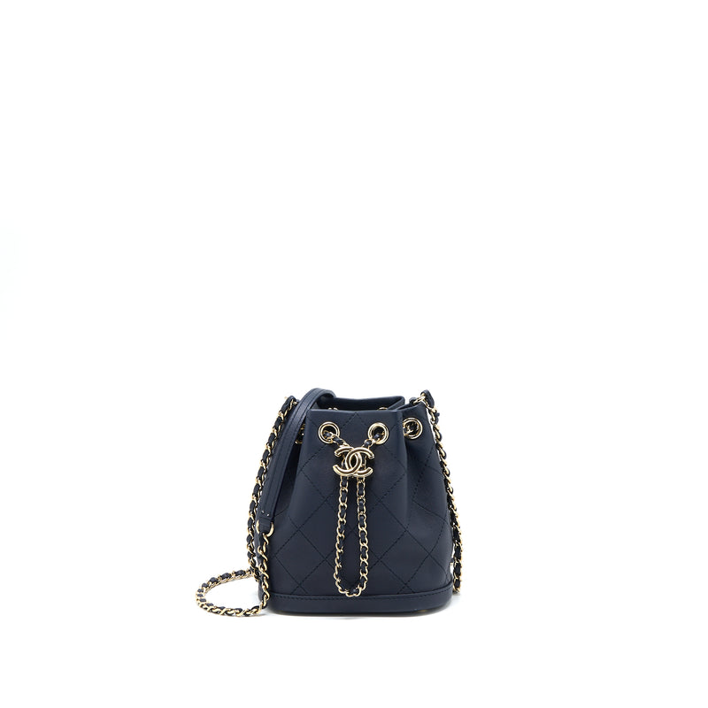 Chanel Mini 22 Bag Blue Moss  Nice Bag