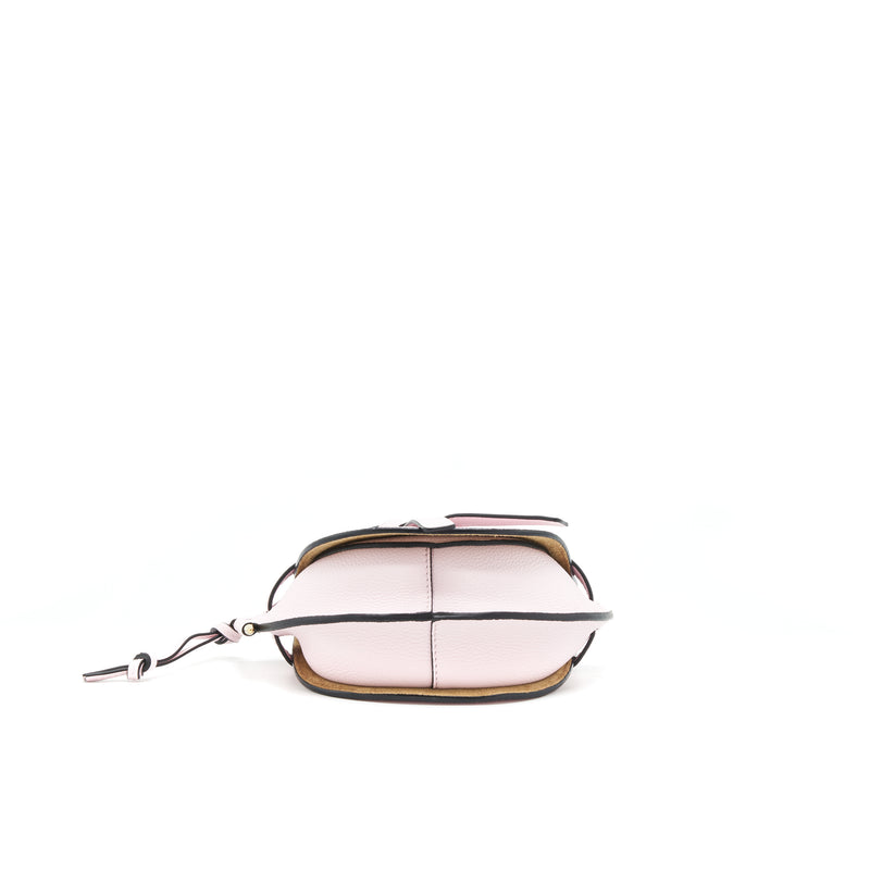 Loewe Mini Gate Bag grained calfskin Icy Pink