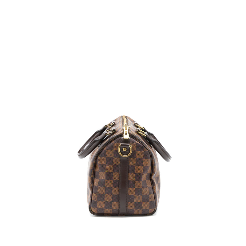 Louis Vuitton Speedy Bandouliere 25 Damier Ebene Canvas GHW