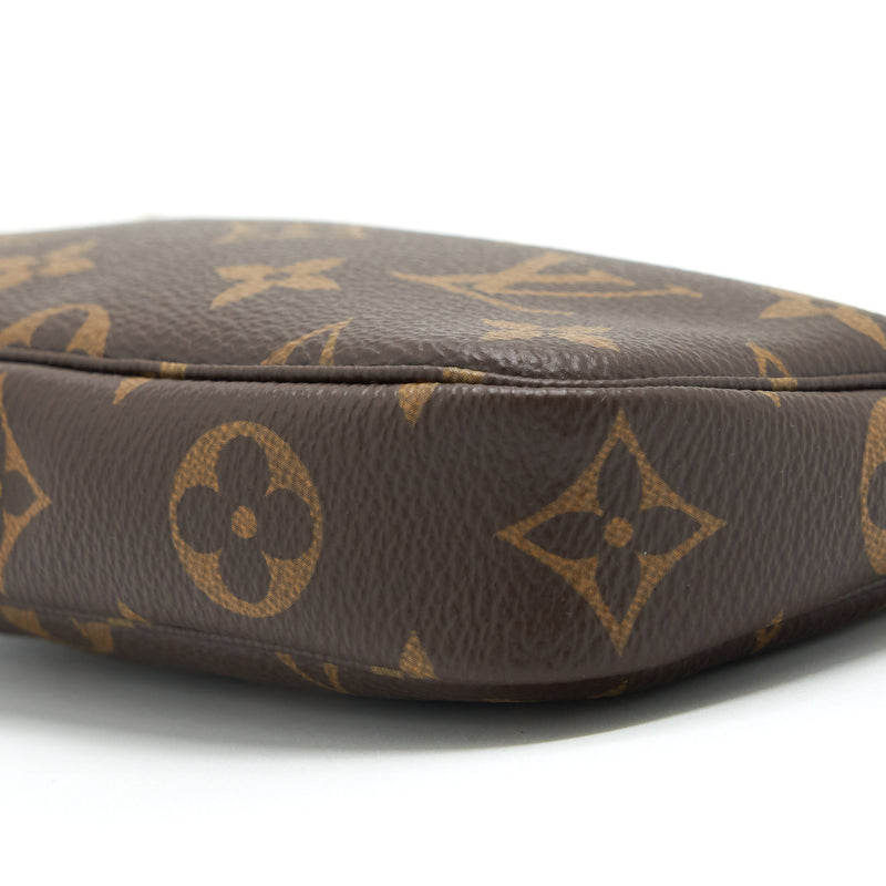 Louis Vuitton Mini Pochette Monogram Canvas GHW
