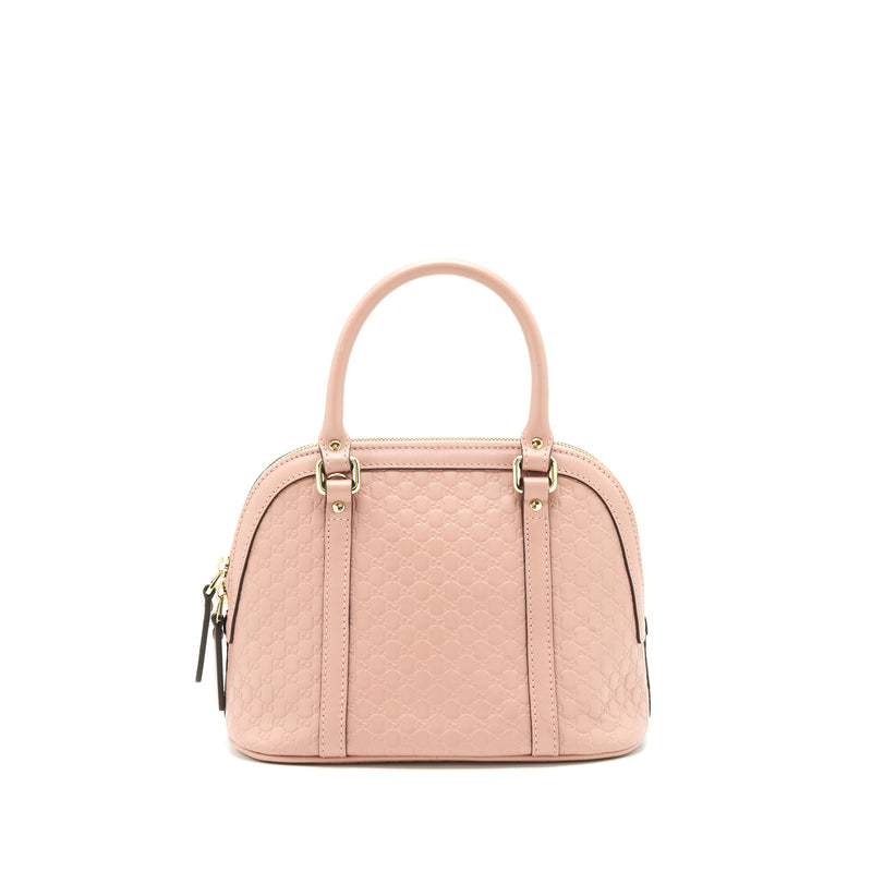 Gucci Top Handle Tote Bag Light Pink LGHW