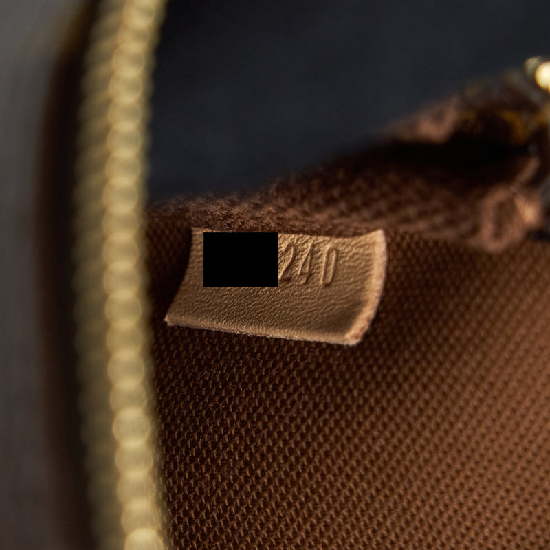 Louis Vuitton Mini Pochette Monogram Canvas GHW