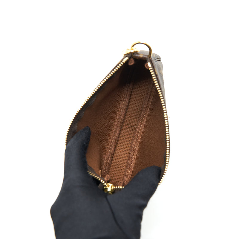 Louis Vuitton Mini Pochette Monogram Canvas GHW