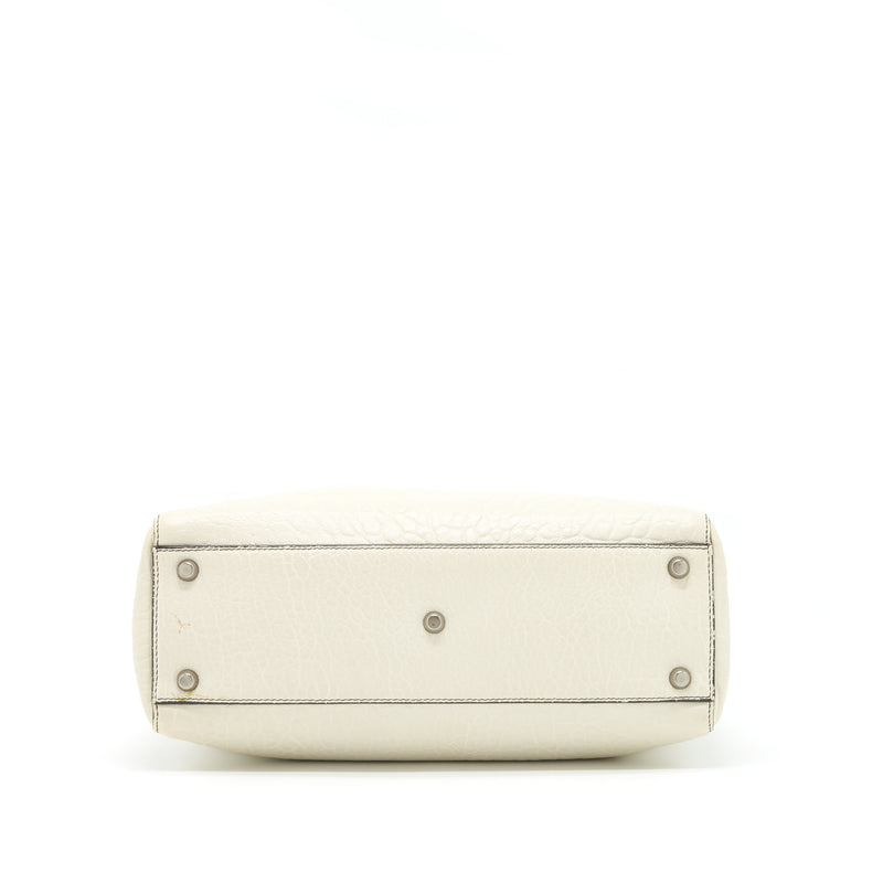 Dior Diorissimo Tote Bag White Multicolour Hardware