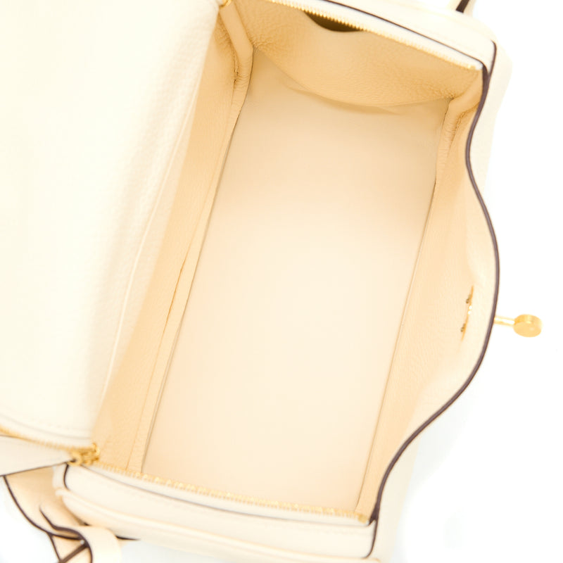 Hermes Lindy 26 Clemence Nata GHW Stamp U
