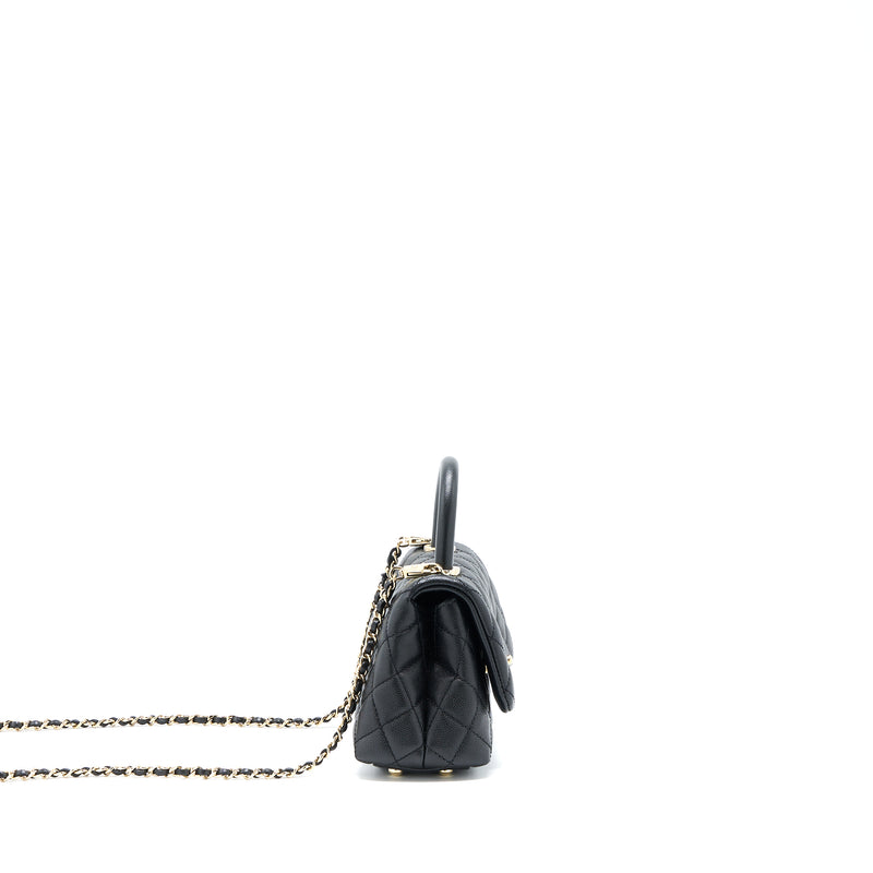 Chanel Extra Mini Coco Handle Bag - Black Handle Bags, Handbags