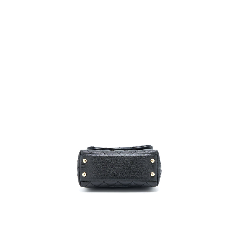 Chanel Extra Mini Coco Handle Caviar Black LGHW