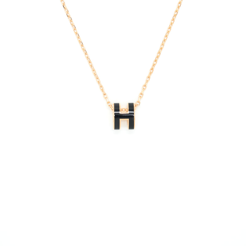 Hermes white and gold pop H pendant - HERMÈS | THÉM