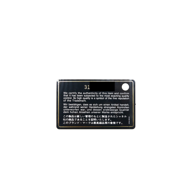 Chanel Classic Boy Zip Cardholder Caviar Black LGHW