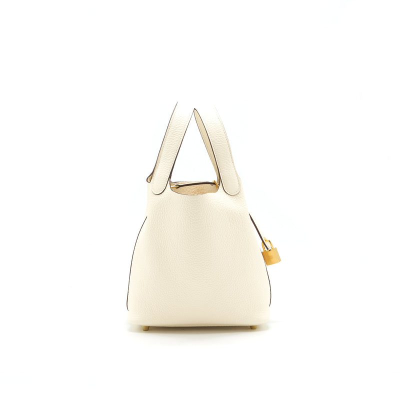 Hermes Picotin 18 Lock Bag Nata GHW Stamp Z