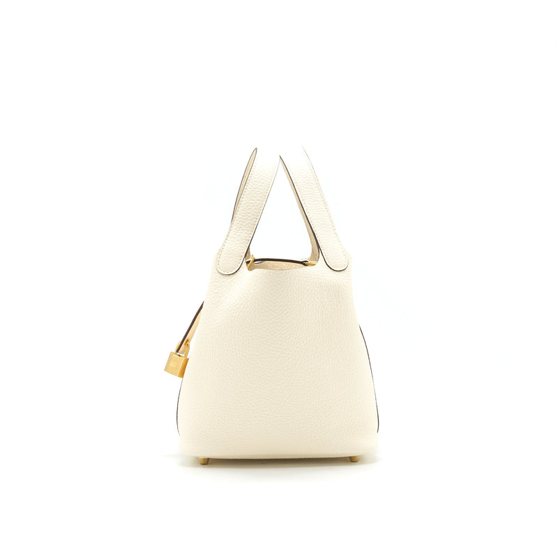 Hermes Picotin 18 Lock Bag Nata GHW Stamp Z