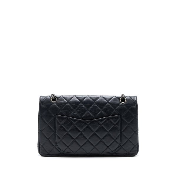 Chanel 2.55 Reissue 227 Aged Calfskin Black Ruthenium SHW