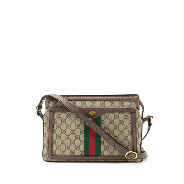 Gucci Ophidia Crossbody Bag GG Supreme Canvas/Leather GHW