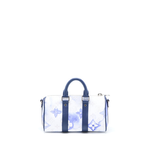 Louis Vuitton Keepall XS Monogram Watercolour Blue Canvas SHW