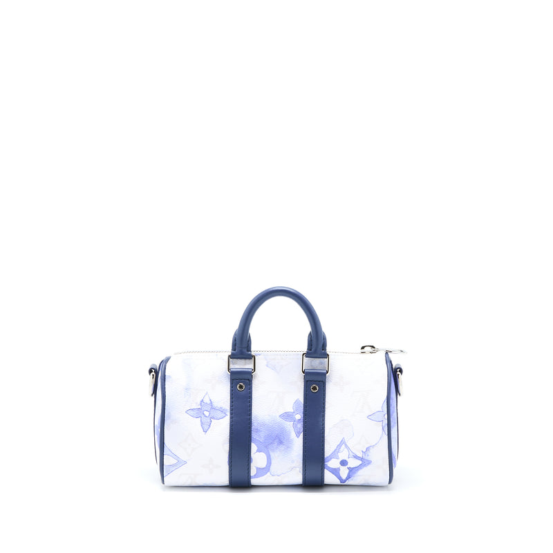 Louis Vuitton Keepall XS Monogram Watercolour Blue Canvas SHW